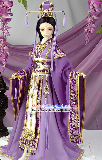Chinese Handmade Ancient Doll Costumes or Adult Costumes