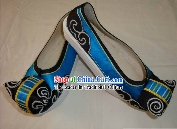 Chinese Beijing Ancient Opera Prop-Yun Tou Boots_Shoes