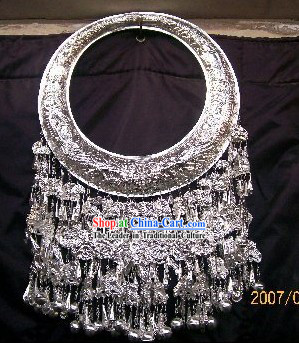 Traditional Miao Minority Silver Necklace