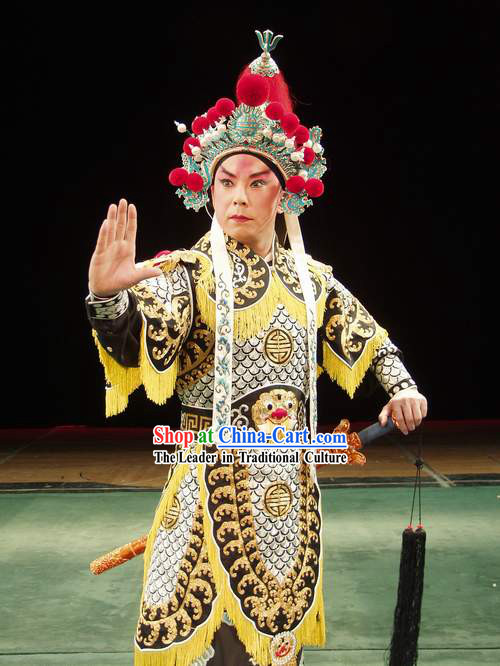 Hand Embroidered and Made Traditional Chinese Ancient Armour for Men