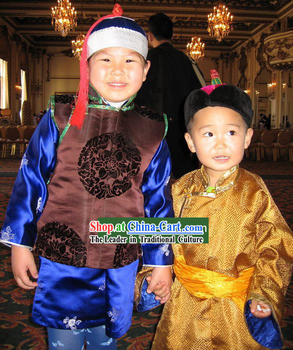 Custom China Minority Dress and Hair Decoration for Children