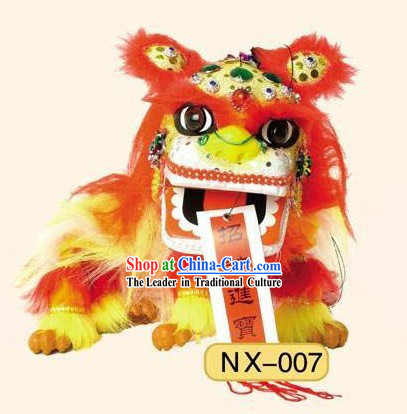 Happy Festival Celebration Lion Dance Puppet Toy