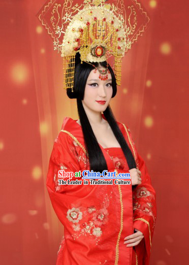 Classical Chinese Empress Fan Style Crown