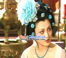 Yang Yuhuan Ancient Empress Wig and Hair Decoration Set