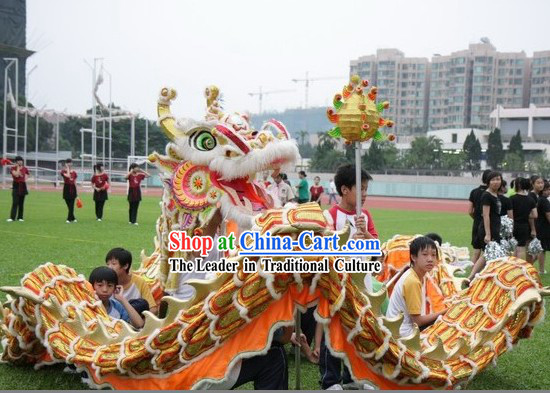 Supreme Children Dragon Dance Costumes Complete Set