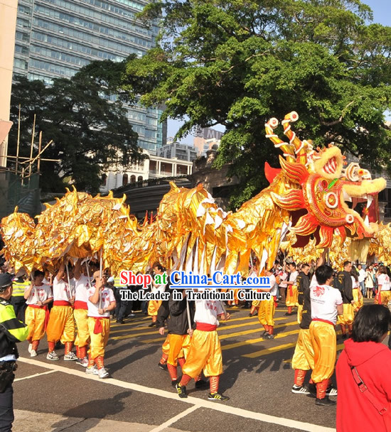 Supreme Competition and Parade Dragon Dance Costumes Complete Set