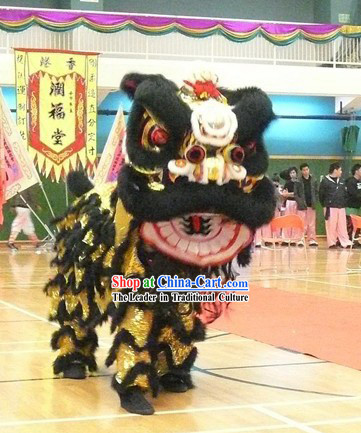 Chinese Classical Lion Dance Costume Complete Set