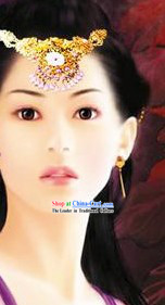 Ancient Chinese Handmade Forehead Jewelry