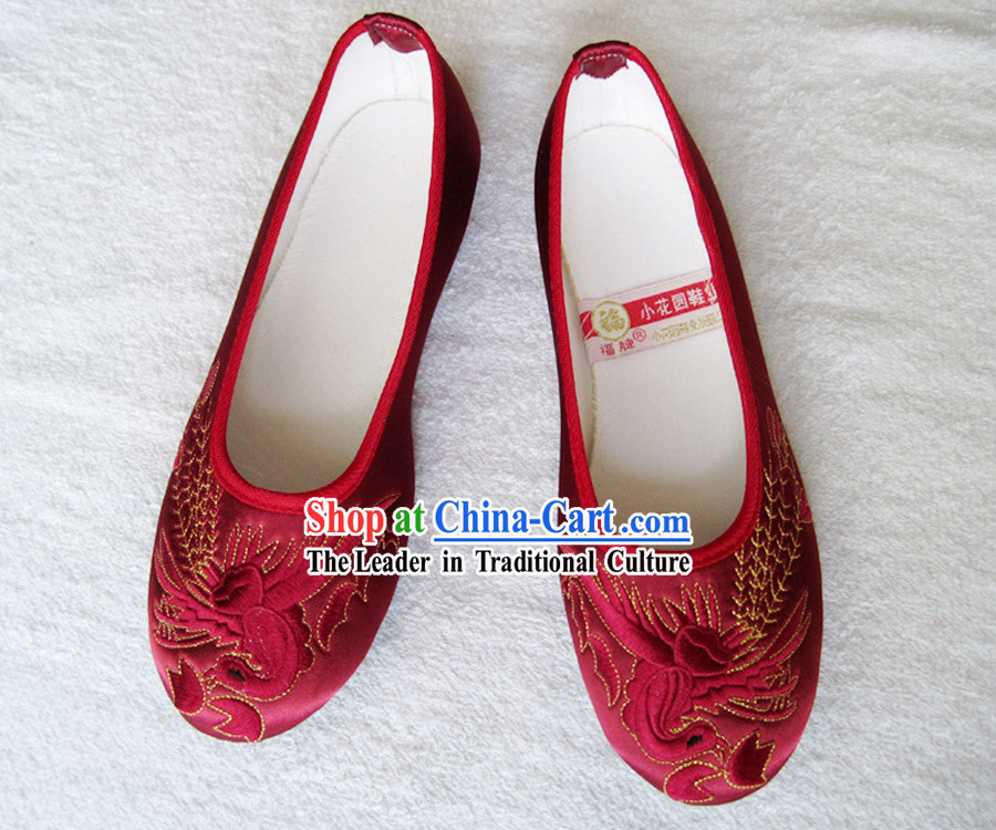 Traditional Classic Phoenix Cloth Shoes