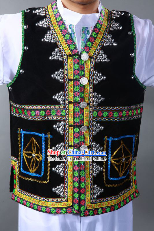 Chinese Classic Mongolian Jacket for Men