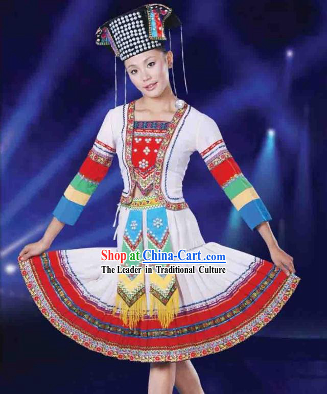 Chinese Hani Minority Outfit for Women