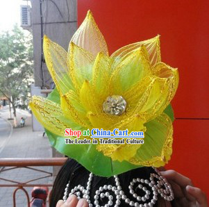 Chinese Fan Dance Headpiece for Women