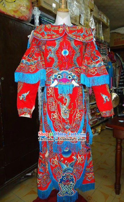 Traditional Chinese Opera General Armor Costume