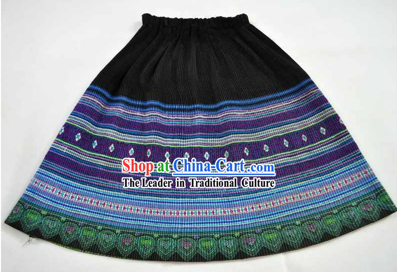 Miao Minority Classical Skirt for Women