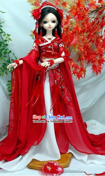 Ancient Chinese Princess Clothing Complete Set