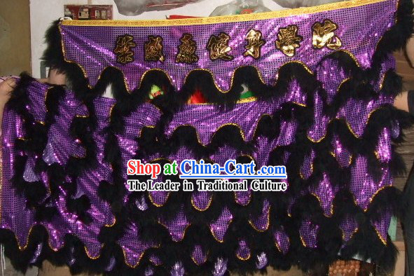 Black Sheep Fur Lion Dance Tail, Pants and Claws Set