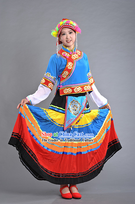 Chinese Minority Dance Outfit for Women