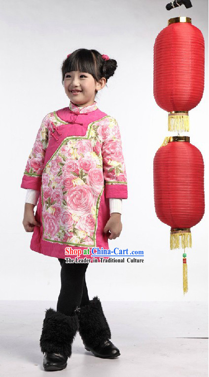 Chinese Spring Festival Costumes for Kids