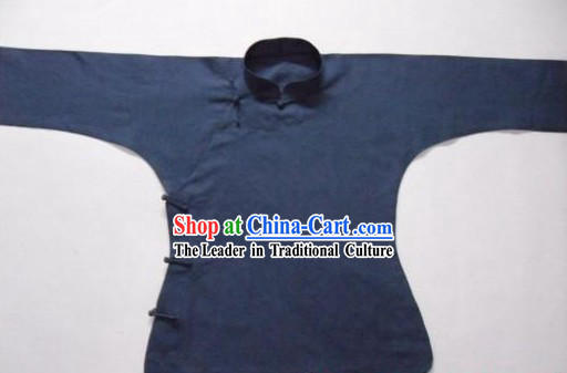 Traditional Chinese Deep Blue Tang Blouse