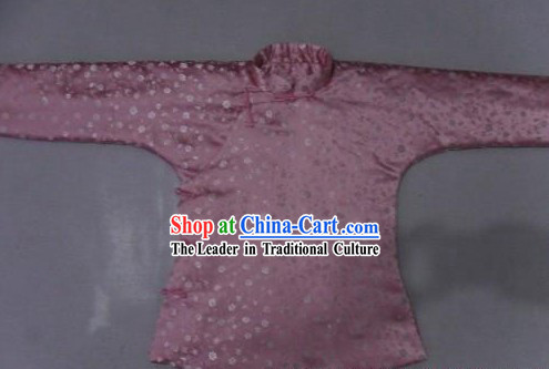 Traditional Chinese Pink Spring Festival Tang Suit