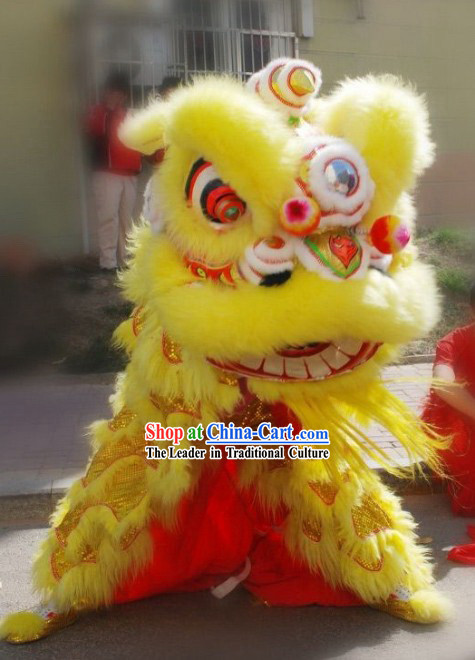 Grand Opening and Festival Parade Lion Dancing Costume Complete Set