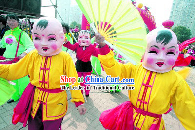 Happy Children Mask and Costumes