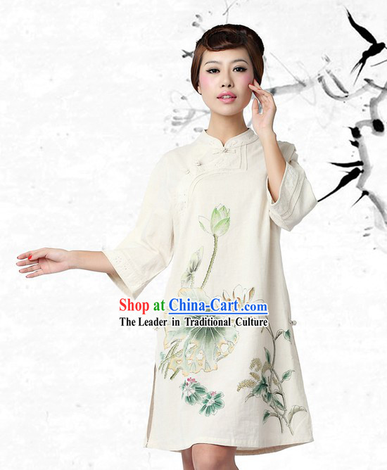 Traditional Chinese Female Tang Blouse