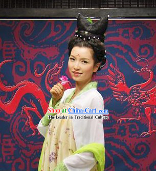 Ancient Chinese Tang Dynasty Imperial Palace Lady Clothing