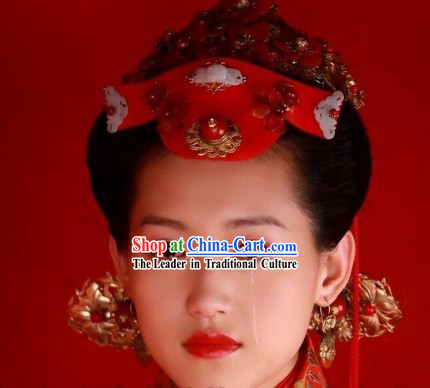 Ancient Chinese Ming Dynasty Wedding Hair Accessories for Women