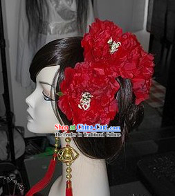 Ancient Chinese Beauty Hair Accessories and Earrings