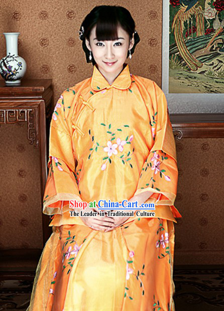Min Guo Xiu He Ju Zi Hong Le Drama Costumes Complete Set