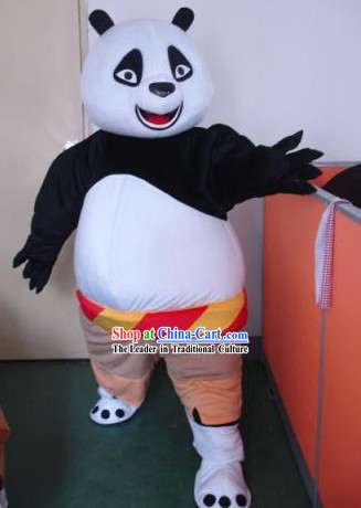 Chinese Kung Fu Panda Parade Cartoon Costumes Complete Set