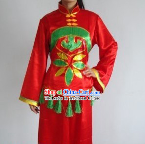 Chinese Fan Dance Dress Complete Set