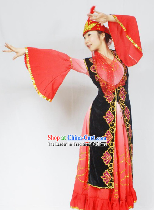 Chinese Ughur Dance Clothes for Women