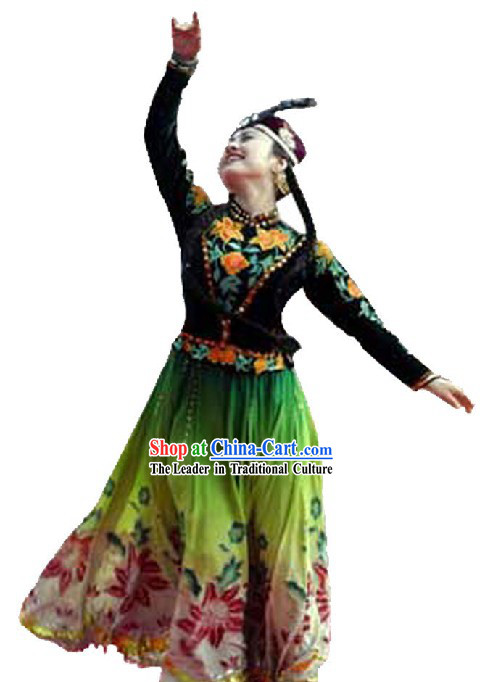 Chinese Classical Ughur Dresses for Dancers