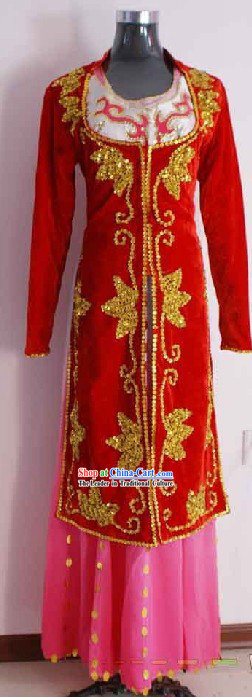 Chinese Ughur Dresses for Professional Dancers