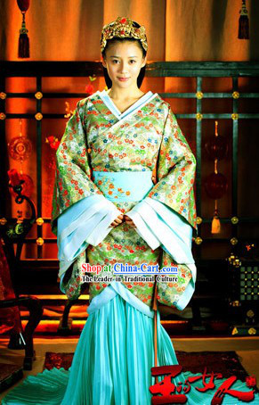 Chinese Classical Ancient Princess Costumes Complete Set