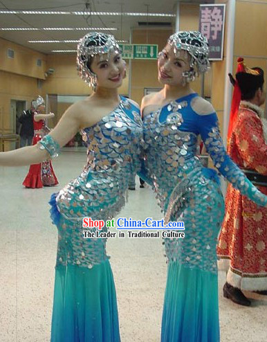 Chinese Fish Dance Outfits for Women
