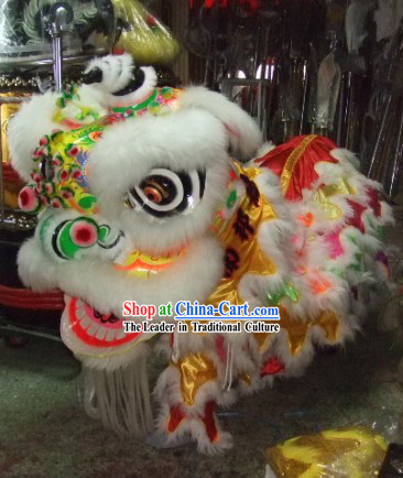 LUMINOUS Competition and Parade Lion Dance Costume Complete Set