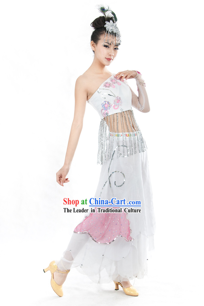 Chinese Fan Dance Costumes