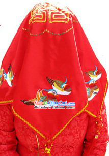 Traditional Chinese Bridegroom Red Wedding Cloth