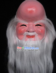 Shou Xing Chinese Old Man Mask