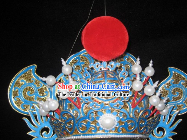 Ancient Chinese Peking Opera Zhong Kui Hat