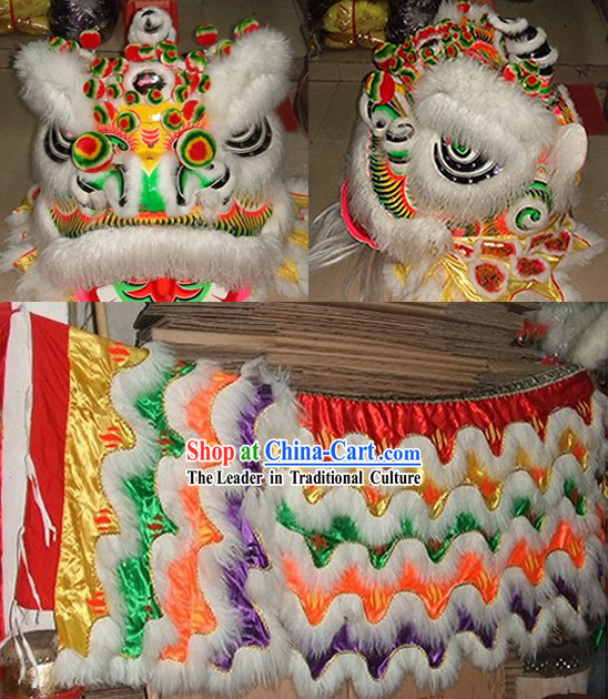 Supreme Luminous FUT SAN Lion Dance Costume Complete Set