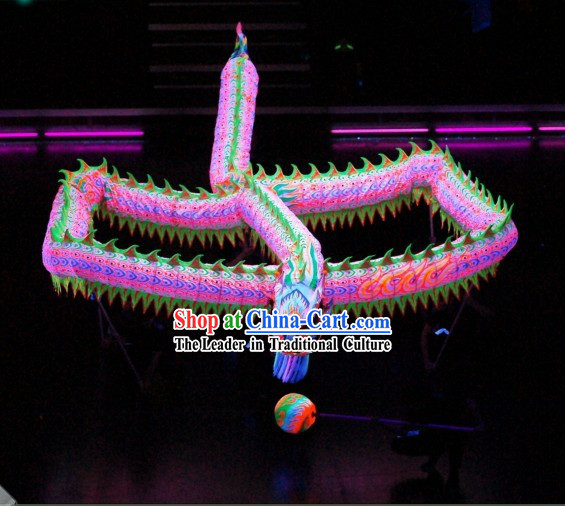 Top Competition and Parade Luminous Dragon Dancing Costume Complete Set