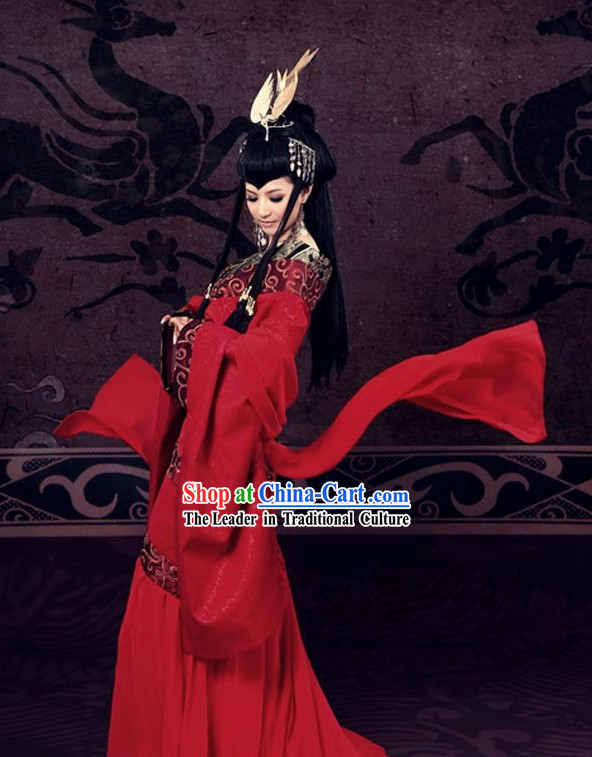 Ancient Chinese Imperial Empress Costumes Complete Set