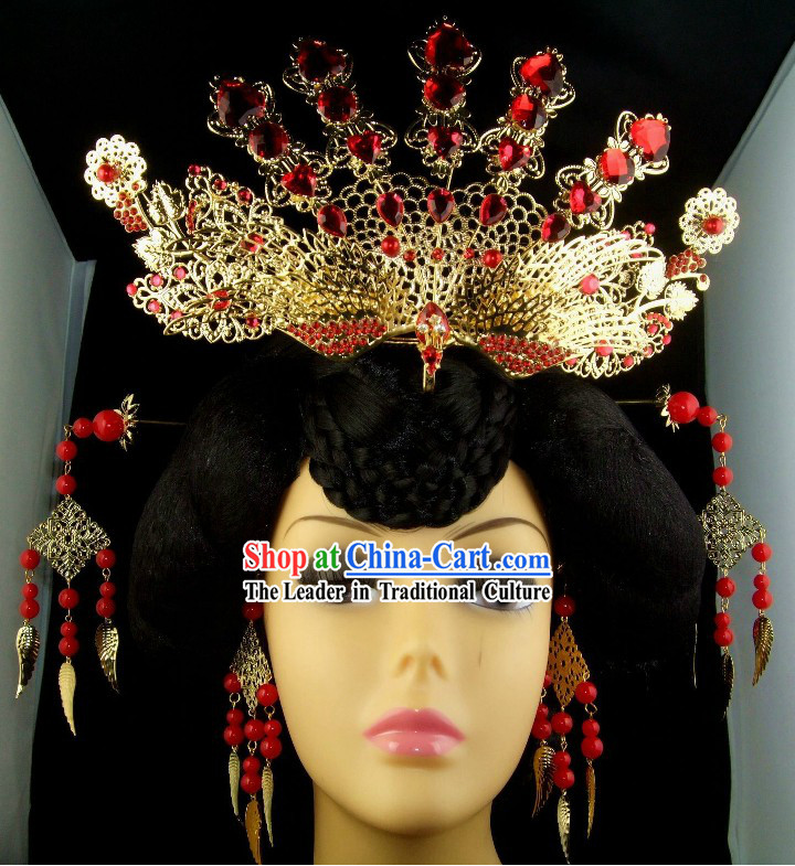 Ancient Chinese Empress Phoenix Hair Accessories Set
