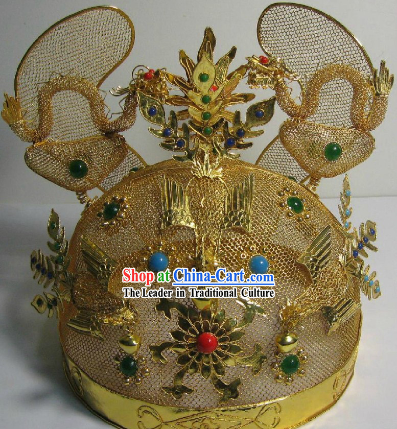 Ancient Chinese Empress Wedding Phoenix Hat