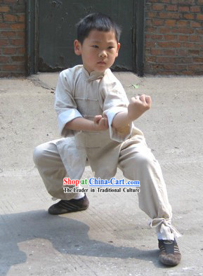 Chinese Mandarin Kung Fu Tang Suit for Kids