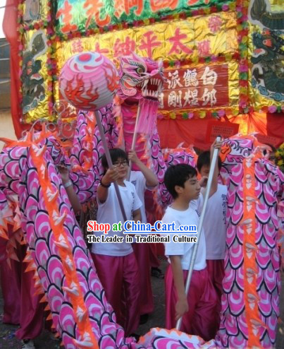 Chinese Spring Festival Dragon Dance Costumes Complete Set